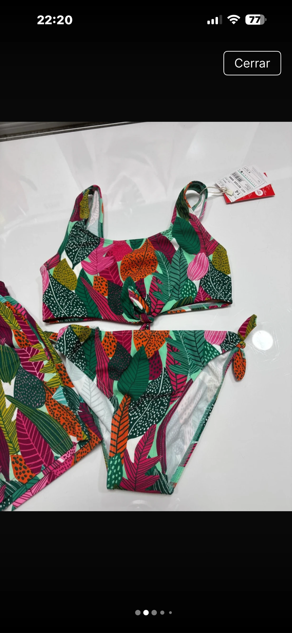 Bikini y pantalón corto niña  – photo 2